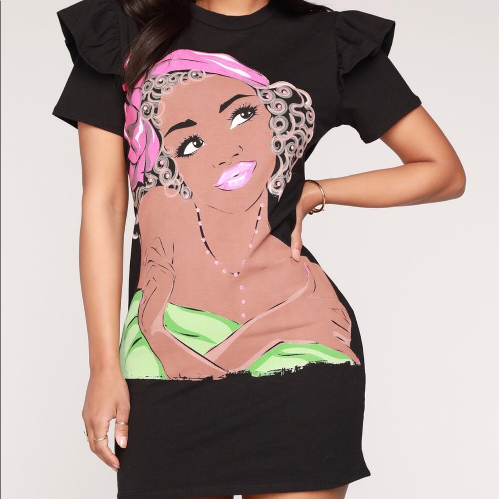Fashion Nova T-shirt Dress